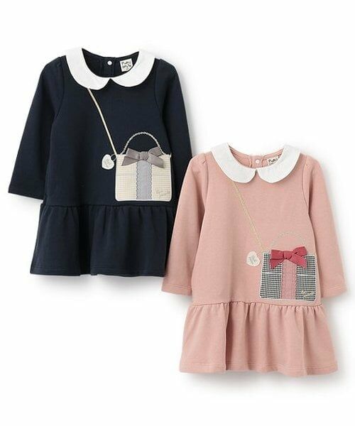 Pupil House / ピューピルハウス ミニ丈・ひざ丈ワンピース | 衿つきワンピース | 詳細10