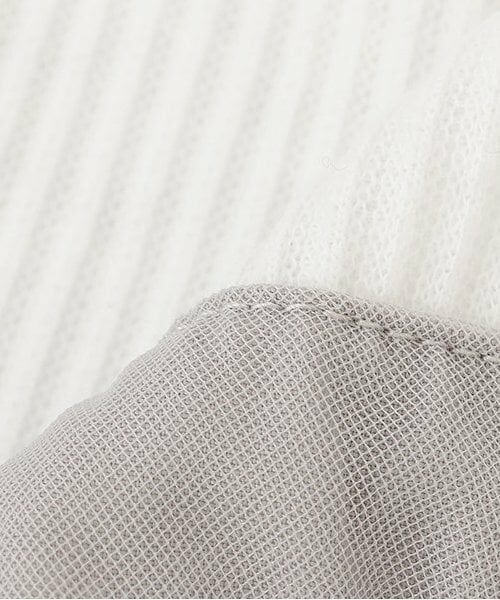 Pupil House / ピューピルハウス ミニ丈・ひざ丈ワンピース | チュールドッキングワンピース | 詳細6