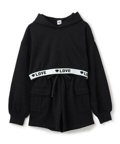 Pupil House / ピューピルハウス パーカー | 【milkycoast】裾ロゴゴムトレーナーパンツSET