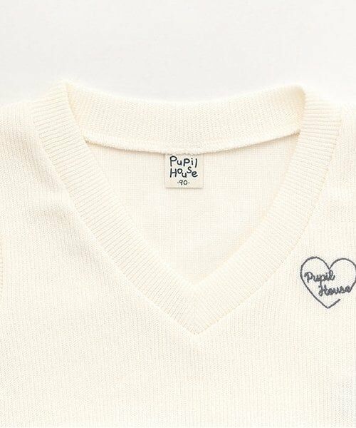 Pupil House / ピューピルハウス ミニ丈・ひざ丈ワンピース | レイヤード風ネクタイワンピース | 詳細9