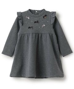 Pupil House / ピューピルハウス ミニ丈・ひざ丈ワンピース | リボンビジューワンピース