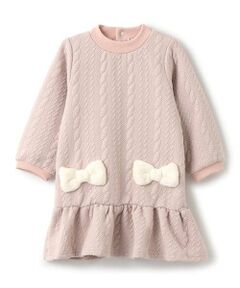 Pupil House / ピューピルハウス ミニ丈・ひざ丈ワンピース | ジャガードワンピース