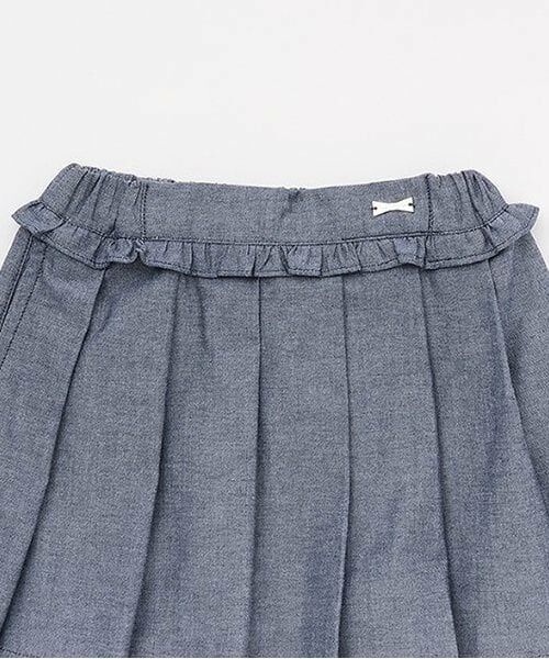 Pupil House / ピューピルハウス ミニ・ひざ丈スカート | フリルプリーツスカート | 詳細2