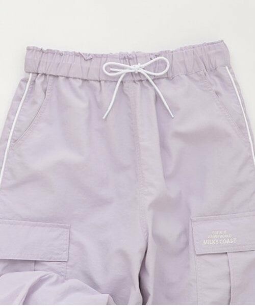 Pupil House / ピューピルハウス その他パンツ | 【milkycoast】細ラインカーゴパンツ | 詳細2