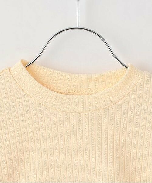 Pupil House / ピューピルハウス その他トップス | ニットベストドッキング無地花柄チュニック | 詳細2