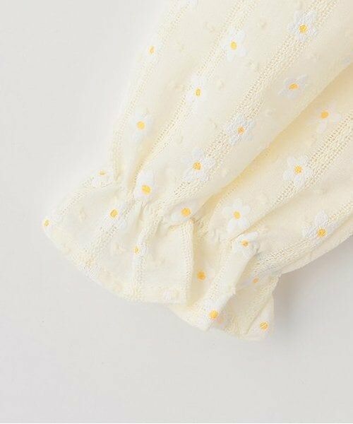 Pupil House / ピューピルハウス その他トップス | ニットベストドッキング無地花柄チュニック | 詳細3