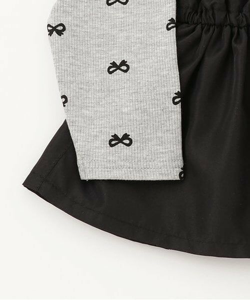 Pupil House / ピューピルハウス Tシャツ | シャーリングビスチェ長袖トップス | 詳細3