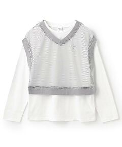 Pupil House / ピューピルハウス Tシャツ | MCメッシュベスト＋長袖Tシャツ
