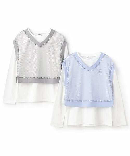 Pupil House / ピューピルハウス Tシャツ | MCメッシュベスト＋長袖Tシャツ | 詳細9