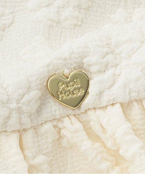 Pupil House / ピューピルハウス ミニ丈・ひざ丈ワンピース | ぽこぽこフラワージャガードドッキングワンピース | 詳細3