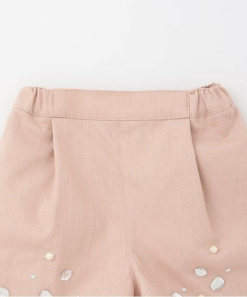 Pupil House / ピューピルハウス ショート・ハーフ・半端丈パンツ | ビジューつきショーパン | 詳細2