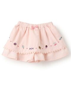 Pupil House / ピューピルハウス ショート・ハーフ・半端丈パンツ | フリルキュロット