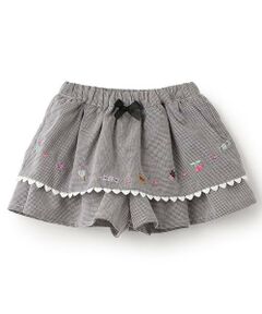 Pupil House / ピューピルハウス ショート・ハーフ・半端丈パンツ | フリルキュロット