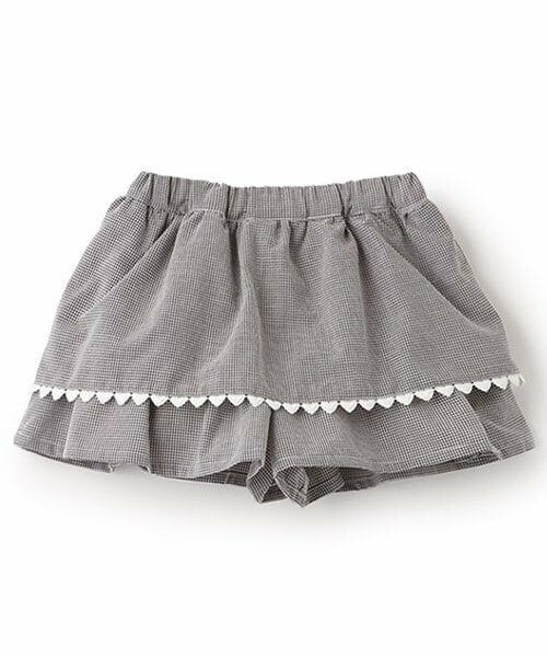 Pupil House / ピューピルハウス ショート・ハーフ・半端丈パンツ | フリルキュロット | 詳細1
