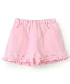 Pupil House / ピューピルハウス ショート・ハーフ・半端丈パンツ | 裾フリルショートパンツ