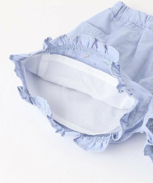 Pupil House / ピューピルハウス ショート・ハーフ・半端丈パンツ | 裾フリルショートパンツ | 詳細6