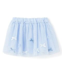 Pupil House / ピューピルハウス ミニ・ひざ丈スカート | ラメチュールスカート