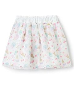 Pupil House / ピューピルハウス ミニ・ひざ丈スカート | オリジナルプリントスカート