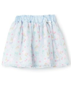 Pupil House / ピューピルハウス ミニ・ひざ丈スカート | オリジナルプリントスカート