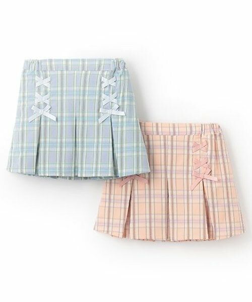 Pupil House / ピューピルハウス ミニ・ひざ丈スカート | ボックスプリーツ編み上げSK | 詳細8