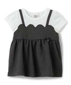 Pupil House / ピューピルハウス Tシャツ | ビスチェドッキング半そでT