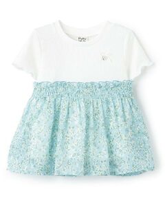 Pupil House / ピューピルハウス その他トップス | ペプラム半そでチュニック