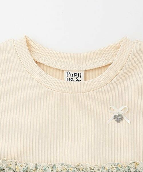 Pupil House / ピューピルハウス その他トップス | ペプラム半そでチュニック | 詳細2