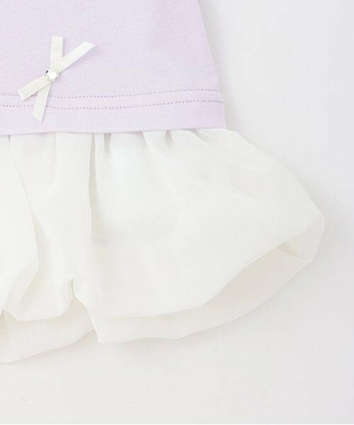 Pupil House / ピューピルハウス Tシャツ | リボンいっぱいバルーン裾半そでTシャツ | 詳細5