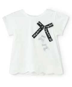 Pupil House / ピューピルハウス Tシャツ | 裾スカラップ　半袖Tシャツ