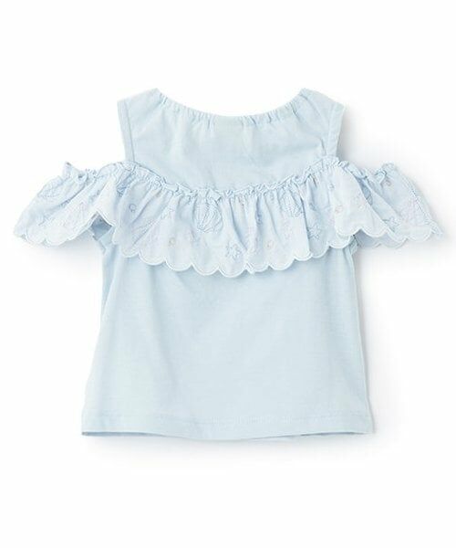 Pupil House / ピューピルハウス Tシャツ | フリルオフショル半袖Tシャツ | 詳細1