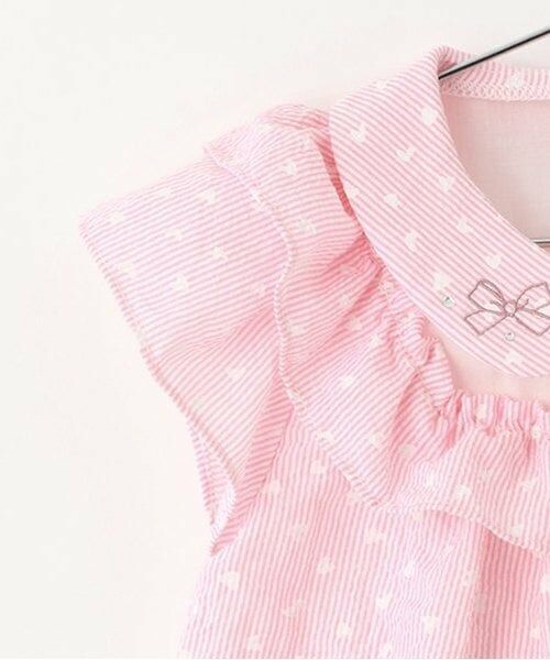 Pupil House / ピューピルハウス シャツ・ブラウス | ヨーク切替フリル半袖ブラウス | 詳細3