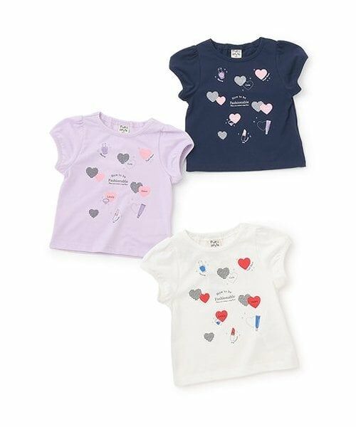 Pupil House / ピューピルハウス Tシャツ | バリュー半T　ハート＆コスメ | 詳細7