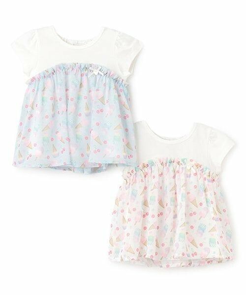 Pupil House / ピューピルハウス Tシャツ | オリジナルPtシフォンドッキング半T | 詳細8