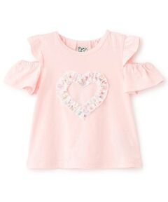 Pupil House / ピューピルハウス Tシャツ | フリルモチーフ半T