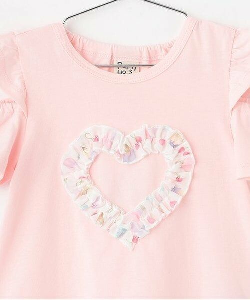 Pupil House / ピューピルハウス Tシャツ | フリルモチーフ半T | 詳細2