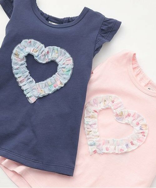 Pupil House / ピューピルハウス Tシャツ | フリルモチーフ半T | 詳細3