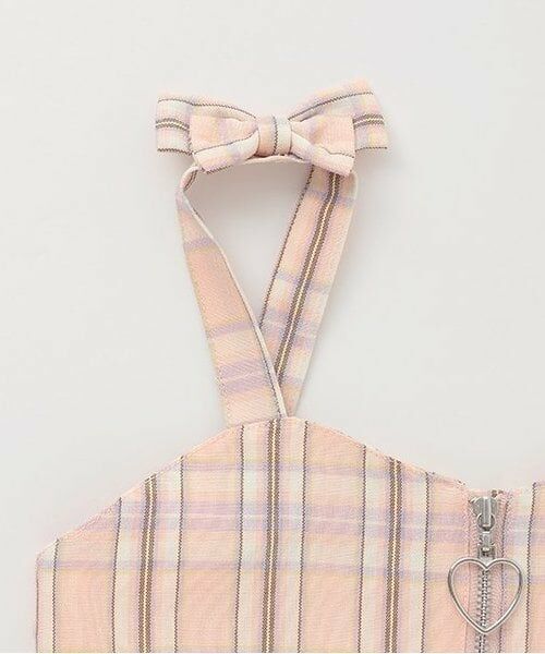 Pupil House / ピューピルハウス Tシャツ | フロントジップビスチェ×半T | 詳細9