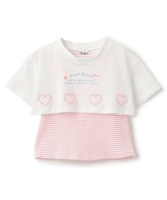 Pupil House / ピューピルハウス Tシャツ | 短丈半そでT×タンクトップ