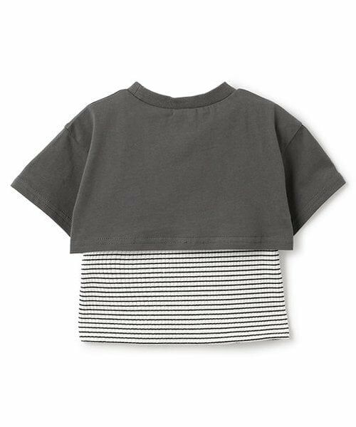 Pupil House / ピューピルハウス Tシャツ | 短丈半そでT×タンクトップ | 詳細1