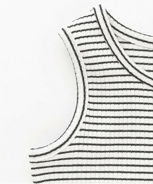 Pupil House / ピューピルハウス Tシャツ | 短丈半そでT×タンクトップ | 詳細4