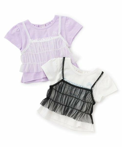 Pupil House / ピューピルハウス Tシャツ | キャミチュールビスチェ×半そでT | 詳細11