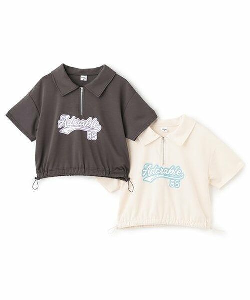 Pupil House / ピューピルハウス Tシャツ | 【milky coast】ハーフZIP半袖T | 詳細8