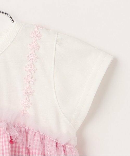 Pupil House / ピューピルハウス その他トップス | チェリー刺しゅうギンガムチュニック | 詳細3
