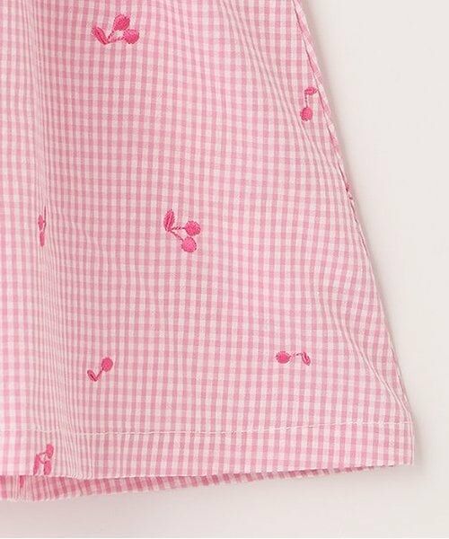 Pupil House / ピューピルハウス その他トップス | チェリー刺しゅうギンガムチュニック | 詳細4