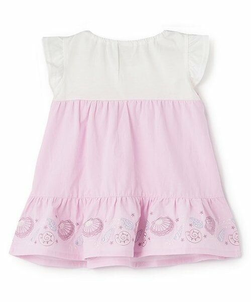 Pupil House / ピューピルハウス その他トップス | 裾シェル刺しゅうチュニック | 詳細1