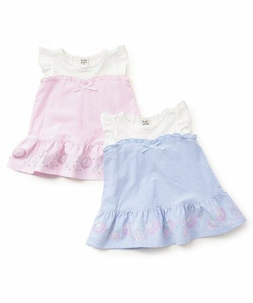 Pupil House / ピューピルハウス その他トップス | 裾シェル刺しゅうチュニック | 詳細9