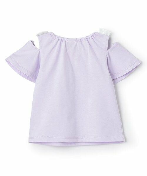 Pupil House / ピューピルハウス Tシャツ | シェル刺しゅう肩開き半T | 詳細1