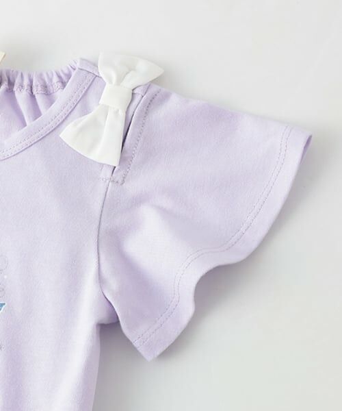 Pupil House / ピューピルハウス Tシャツ | シェル刺しゅう肩開き半T | 詳細13
