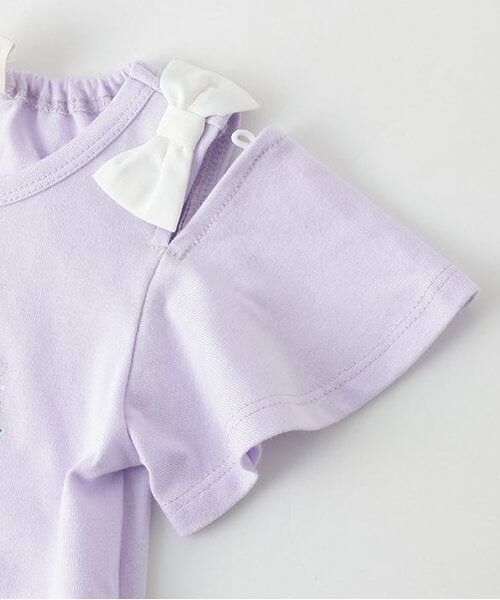 Pupil House / ピューピルハウス Tシャツ | シェル刺しゅう肩開き半T | 詳細8