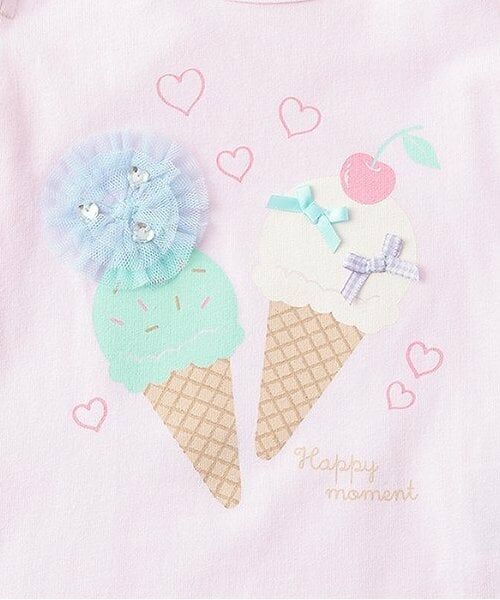 Pupil House / ピューピルハウス Tシャツ | アイスモチーフオフショル半T | 詳細3